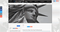 Desktop Screenshot of learnfrenchnyc.com